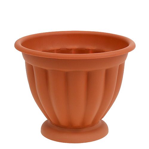 Floristik24 Vaso con base Ø17cm H14cm