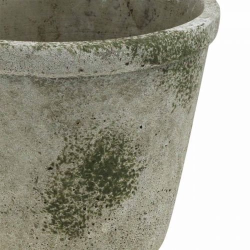 Floristik24 Fioriera effetto antico con patina Ø20,5cm H16cm
