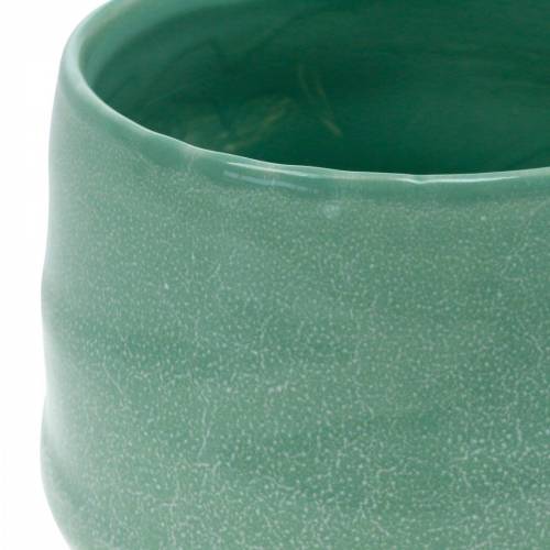 Floristik24 Vaso in ceramica, vaso per piante, vaso in ceramica ondulata Ø16cm 2pz