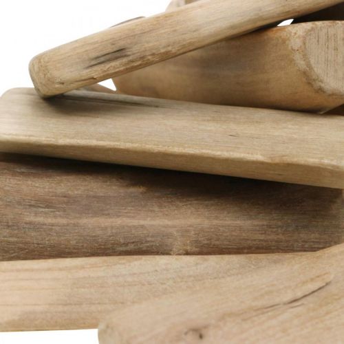 Floristik24 Driftwood natura, legno decorativo marittimo L8cm 250g