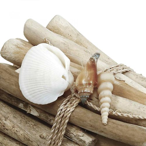 Floristik24 Bastoncini di legno decorativi in legno galleggiante Driftwood natura L15cm