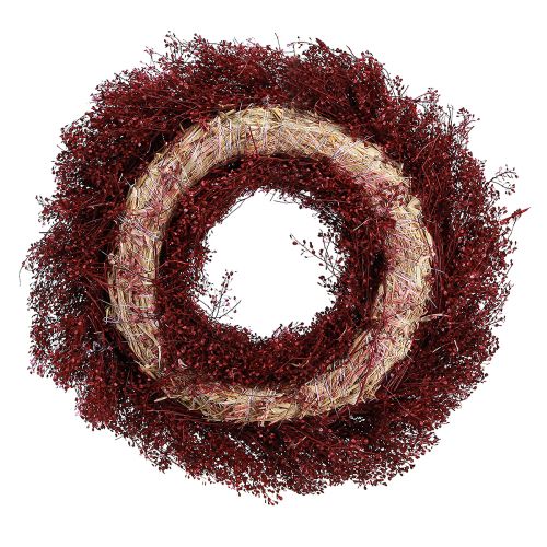 Prodotto Corona di fiori secchi Corona bordolese Lepidium Ø33cm