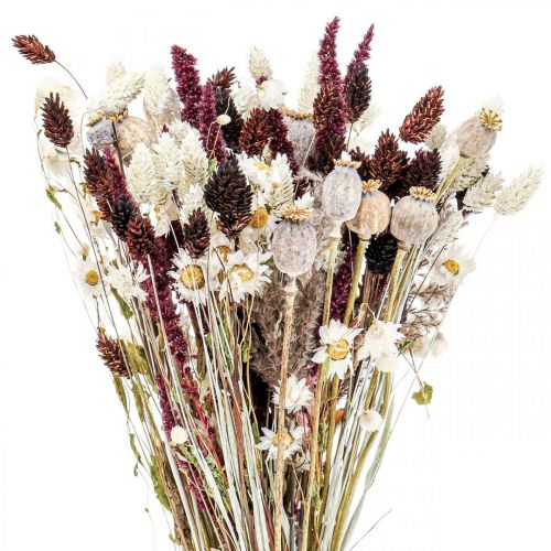 Bouquet di fiori secchi decorazione estiva fiori secchi 58cm