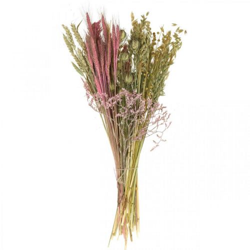 Prodotto Fiori secchi Set fai da te per bouquet fiori secchi rosa 60cm
