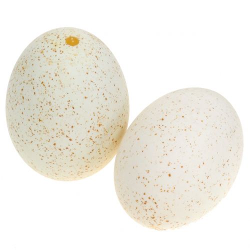 Prodotto Uova di tacchino naturali 6,5 cm 10 pz