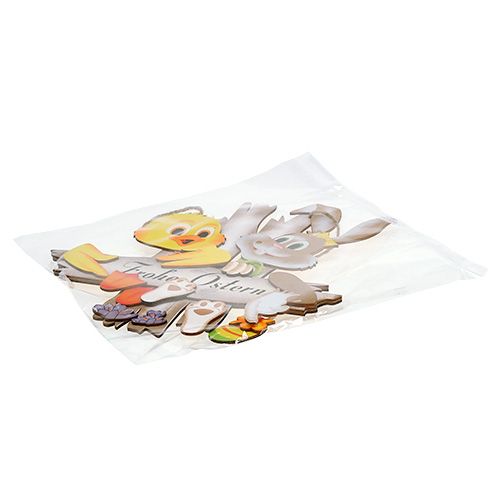 Floristik24 Targa per porta Buona Pasqua 28 cm x 32 cm