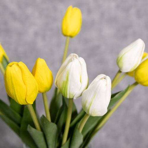 Prodotto Fiori di tulipano artificiali decorativi per un design d'interni elegante, 40 cm, 5 pezzi