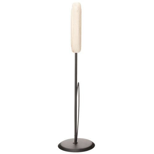 Prodotto Statuina decorativa in legno a forma di tulipano su supporto per accenti primaverili, 47,5 cm