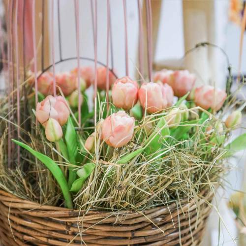 Prodotto Mazzo di tulipani Real Touch Fiori artificiali Tulipani artificiali rosa