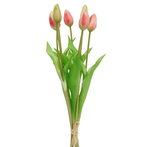 Floristik24 Colletto a tulipano rosa vero tocco