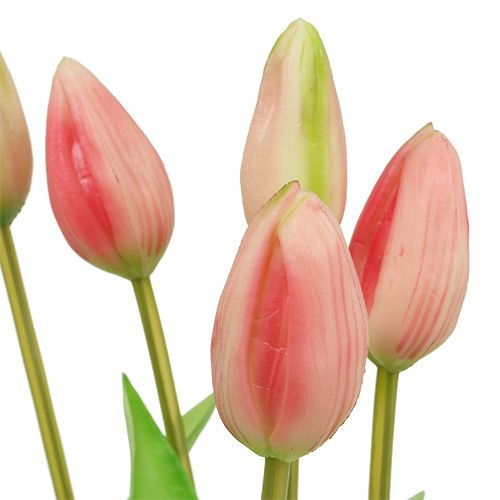 Floristik24 Colletto a tulipano rosa vero tocco