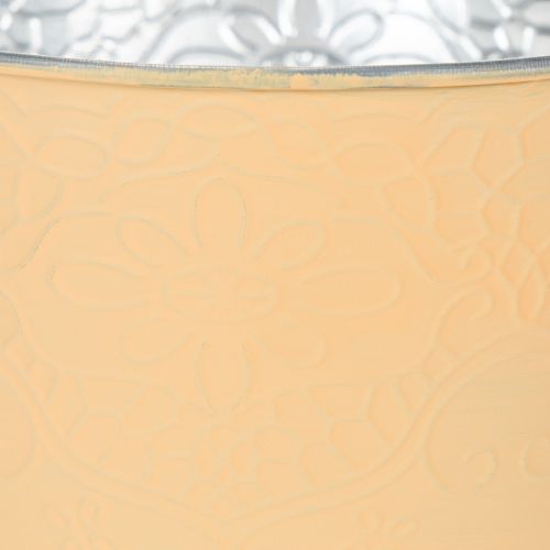 Prodotto Vaso in metallo, arancione pastello, Ø16cm H14cm