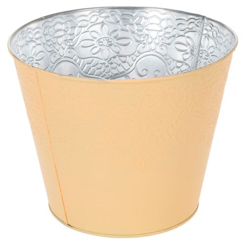 Prodotto Vaso in metallo, arancione pastello, Ø20cm H16cm