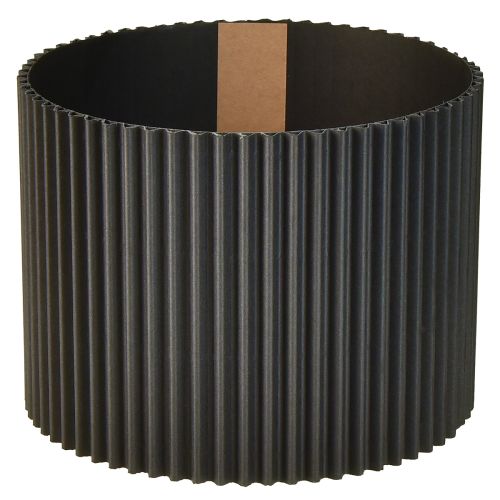 Vaso di carta per fiori nero Ø19cm H14cm 3 pezzi