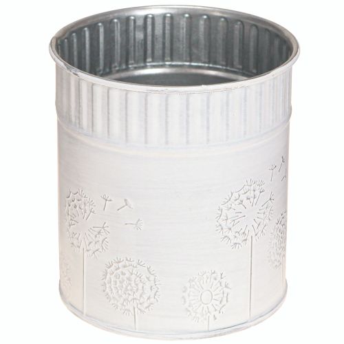 Vaso da fiori Tarassaco Bianco Ø9,5cm H11cm