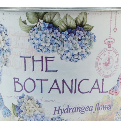 Prodotto Vaso da fiori in metallo per fioriera ortensia Ø21cm H18cm