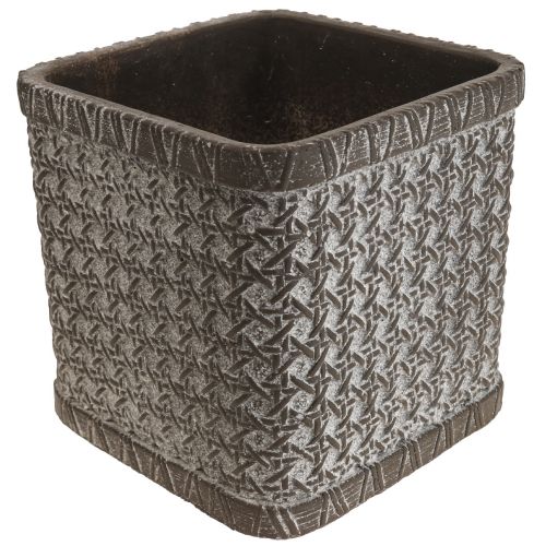 Prodotto Fioriera Fioriera Fioriera in ceramica 15×15×15cm
