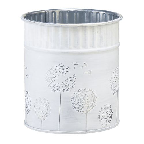 Floristik24 Vaso da fiori con tarassaco bianco Ø9,5 cm H11 cm