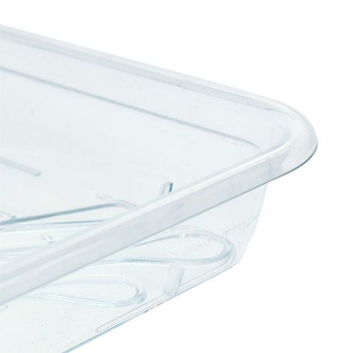 Floristik24 Sottobicchieri 20x20cm trasparenti, 1pz