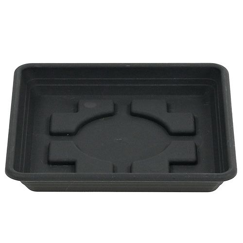 Sottobicchiere Lara quadrato 29 cm x 29 cm antracite 1 pz