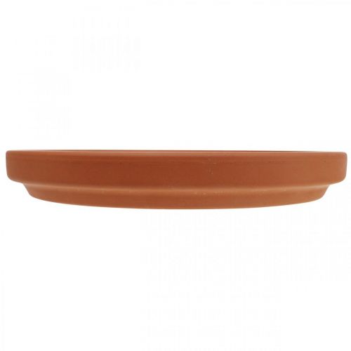 Prodotto Sottobicchiere in ceramica, piattino terracotta argilla Ø14,5 cm