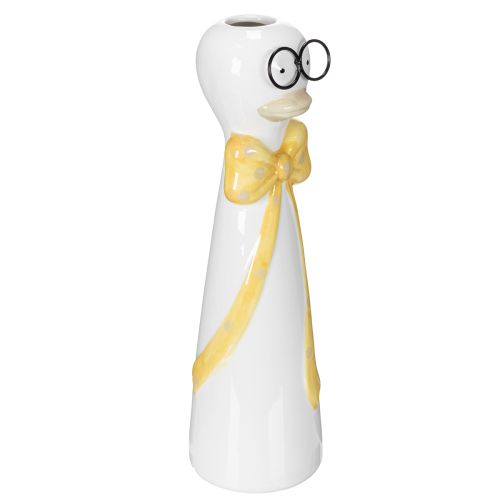 Prodotto Vaso a forma di anatra con grazioso design per una divertente decorazione da tavola, 24 cm, 2 pezzi