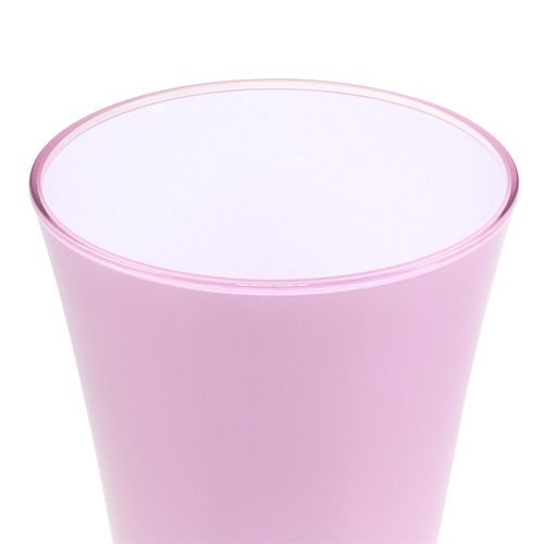 Floristik24 Vaso “Fizzy” Ø13,5 cm H20,5 cm viola 1 pz