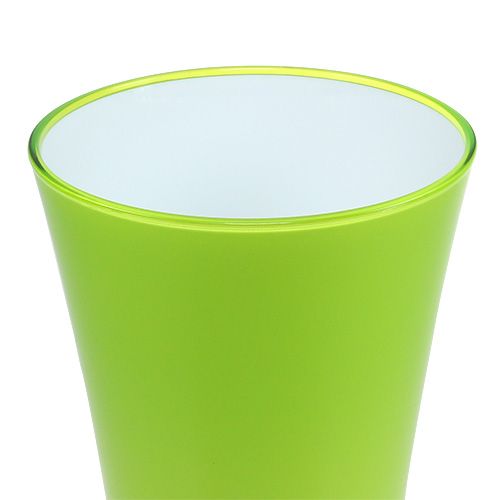 Prodotto Vaso “Fizzy” Ø14,6 cm H21 cm verde mela, 1pz