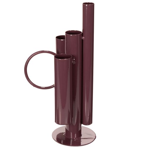 Prodotto Vaso sottile e moderno per un'elegante decorazione da tavola; vaso decorativo esclusivo dal design sorprendente; 31 cm