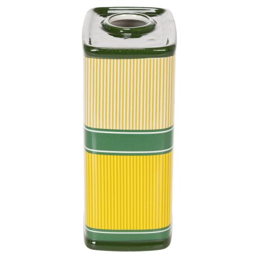 Prodotto Vaso decorativo in ceramica per olio d'oliva, perfetto come decorazione da tavola per fiori secchi, 18 cm