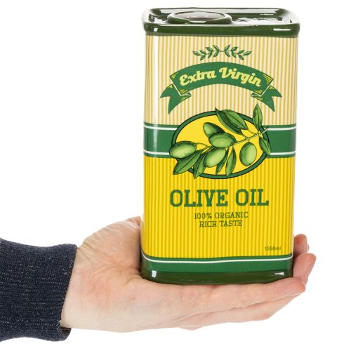 Prodotto Vaso decorativo in ceramica per olio d'oliva, perfetto come decorazione da tavola per fiori secchi, 18 cm