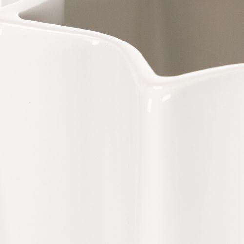 Vaso da fiori scanalato, moderno, decorativo, 38 cm | Floristik24.it