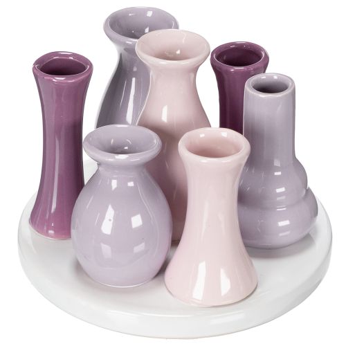 Set di vasi in ceramica, arredamento moderno per soggiorno, 14 cm
