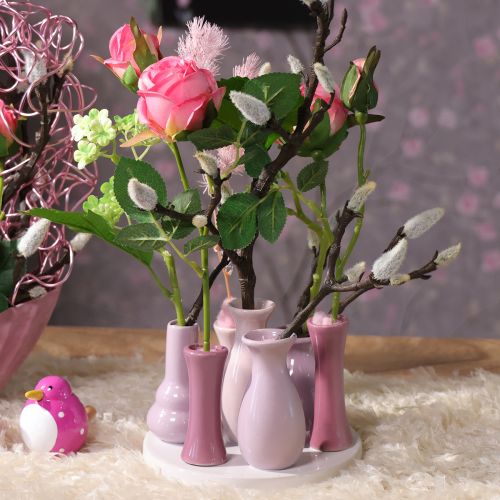 Prodotto Set di vasi in ceramica, arredamento moderno per soggiorno, 14 cm