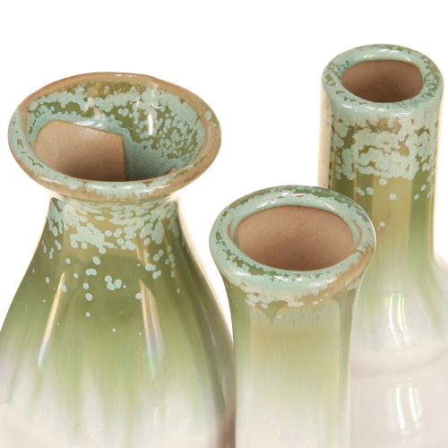 Prodotto Vasi decorativi in ceramica su vassoio, versatile decorazione per la casa, 26 cm