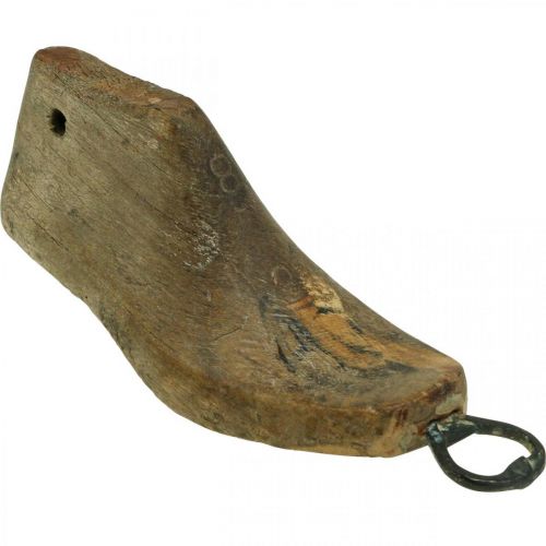 Floristik24 Decorazione vintage, scarpa con apribottiglie, decorazione forma scarpa L15–23 cm