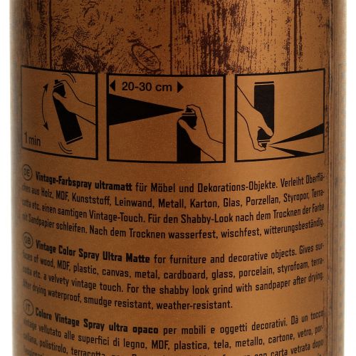 Floristik24 Spray colore vintage oro antico 400ml