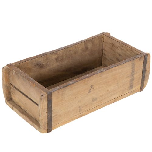 Fioriera vintage in legno a forma di mattone, 30 cm acquistare | Floristik24.it