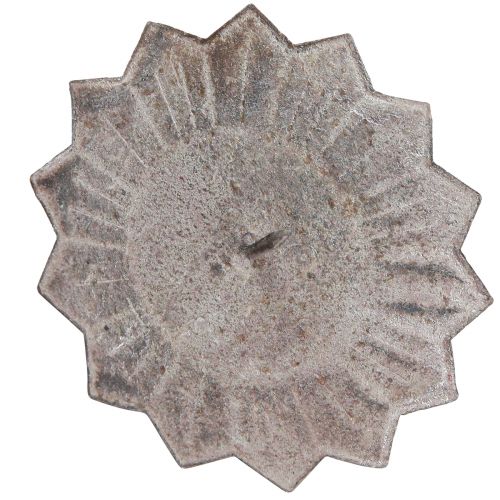 Prodotto Portacandele vintage grigio da collegare Ø11cm H8,5cm 4 pezzi