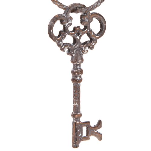 Prodotto Portachiavi decorativo vintage in metallo ruggine H20,5cm