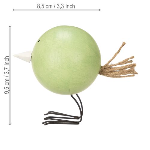 Prodotto Figure decorative a forma di pulcino con design rotondo per accenti leggeri e giocosi, 9,5 cm, 3 pezzi