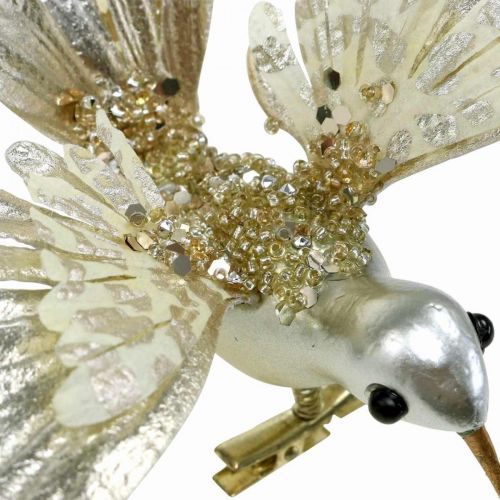 Floristik24 Colibrì, decorazioni per alberi di Natale, uccelli decorativi, decorazioni natalizie L20cm W20cm