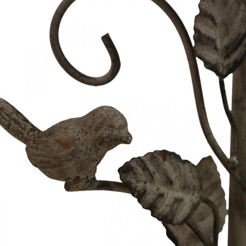Floristik24 Decorativo casetta per uccelli da appendere decorazione balcone decorazione vintage Ø20cm H43cm