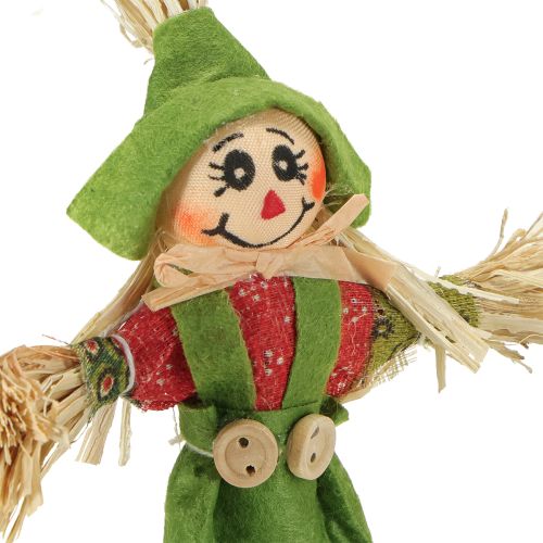 Prodotto Pali per spaventapasseri con fiori verdi arancioni H16cm 16 pezzi