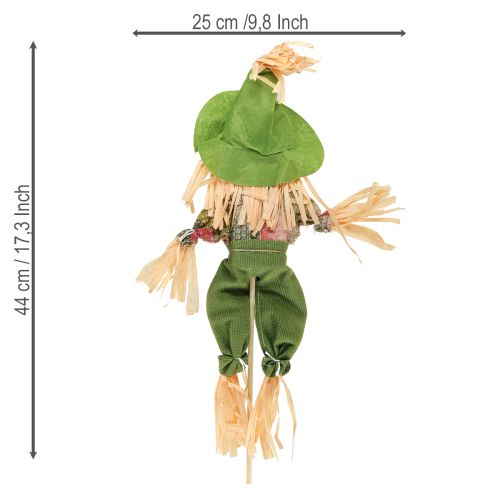 Prodotto Spaventapasseri su bastoncino con tappo a forma di fiore grande H44/82cm 4 pezzi