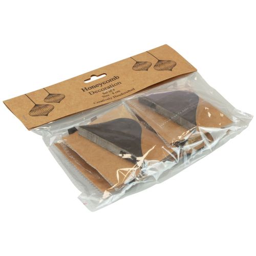Prodotto Palline a Nido d&#39;Ape Palline a Nido d&#39;Ape Cipolla Nero Oro Ø8cm 4pz