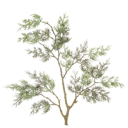 Ramo di ginepro artificiale, ramo artificiale decorativo per vasi, 86 cm