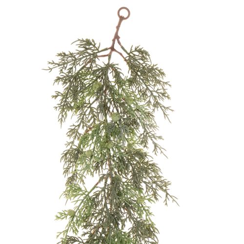 Ghirlanda artificiale di ginepro, decorazione natalizia per tavolo o finestra, 185 cm