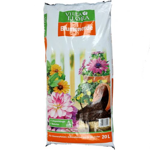 Prodotto Terriccio Earth Villa Flora (20 litri)