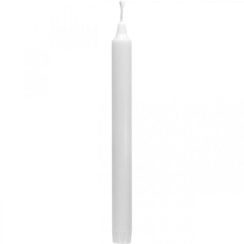 Prodotto Candele in cera PURA candele a bastoncino bianche 250/23mm cera naturale 4pz